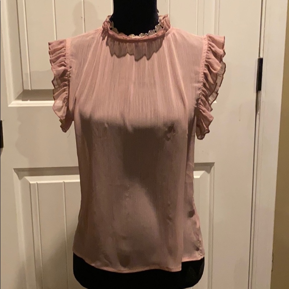 Shinester Translucent Blouse